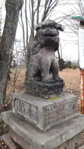 芽生神社の狛犬