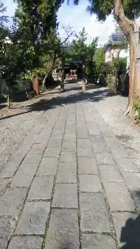 御崎神社の庭園