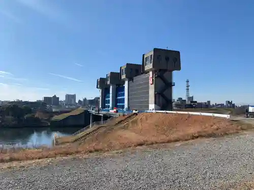 志茂熊野神社の周辺