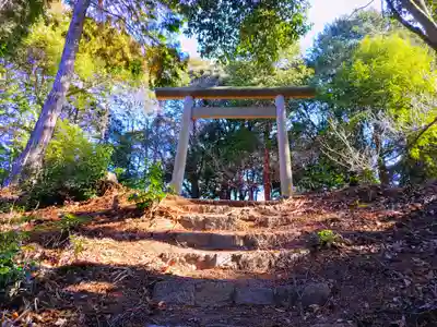 射穂神社の鳥居