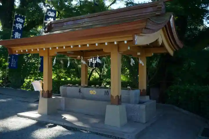 加藤神社の手水舎