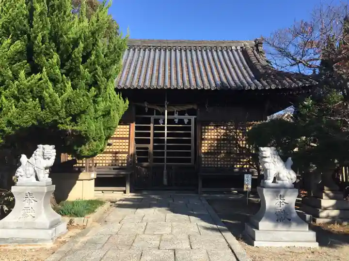 休天神社の本殿・本堂