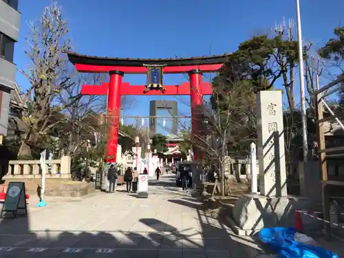 富岡八幡宮の鳥居