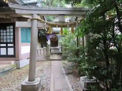 大鳥神社の鳥居