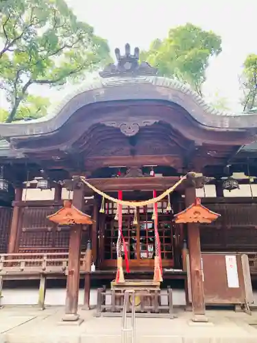 海老江八坂神社の本殿