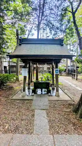 調神社の手水舎