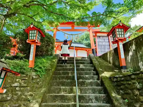 扇森稲荷神社の鳥居