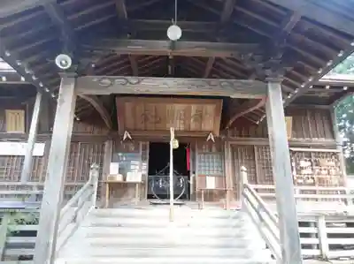 横手神明社の本殿・本堂