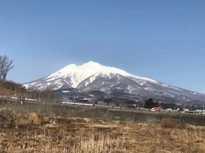 岩木山神社の景色