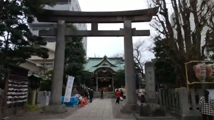 猿江神社の鳥居