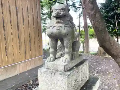額田神社の狛犬