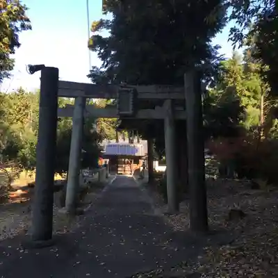 深田神社の鳥居