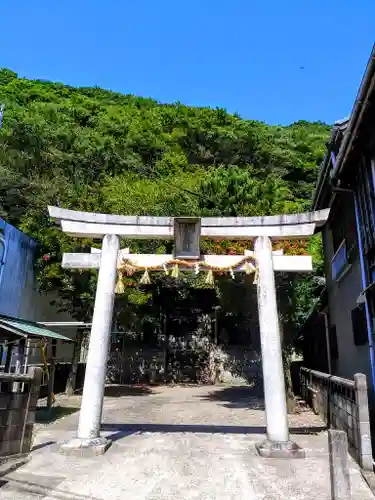 津島社の鳥居