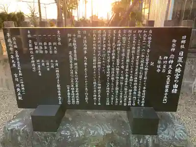 日置八幡宮の歴史