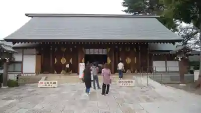 松陰神社の本殿・本堂