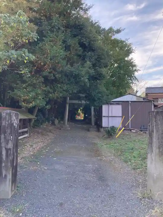 久伊豆神社の鳥居
