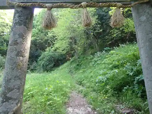 阿太賀都健御熊命神社の鳥居