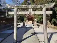 福徳稲荷神社の鳥居