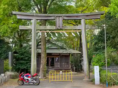 阿蘇神社の鳥居