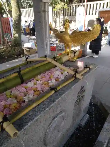 富岡八幡宮の手水