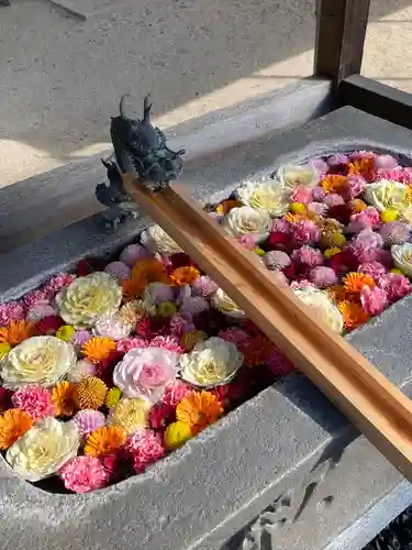 三原八幡宮の手水舎