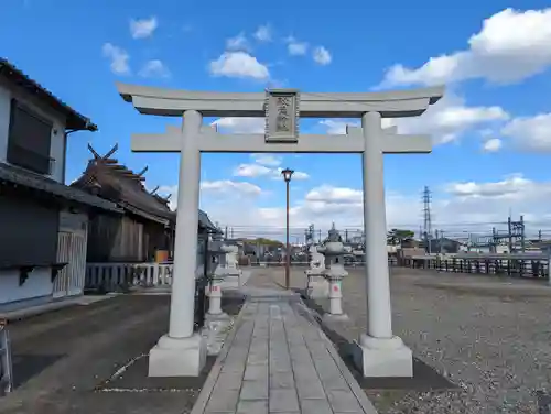 秋葉神社の鳥居