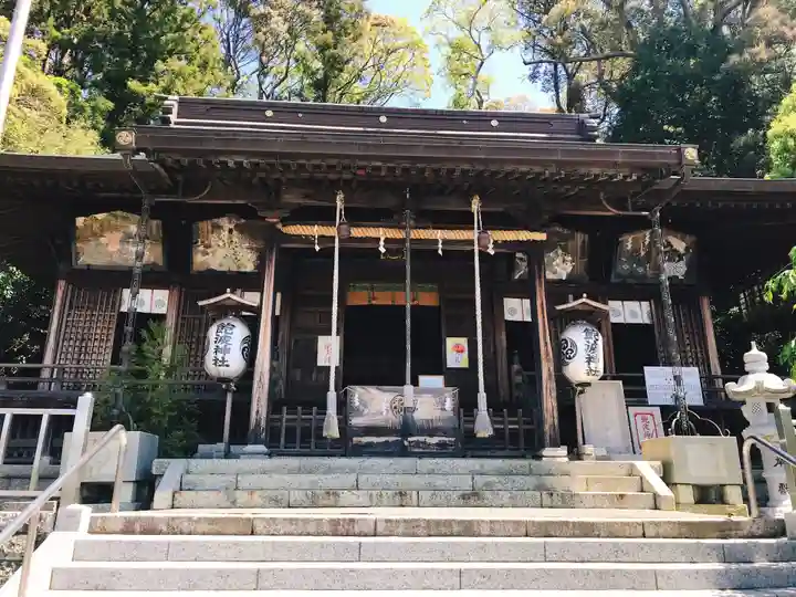 飽波神社の本殿・本堂