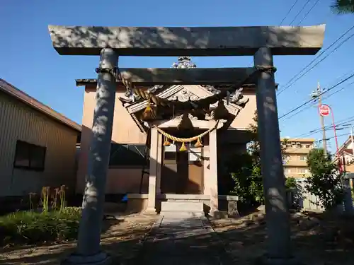 秋葉神社（中開道秋葉講）の鳥居