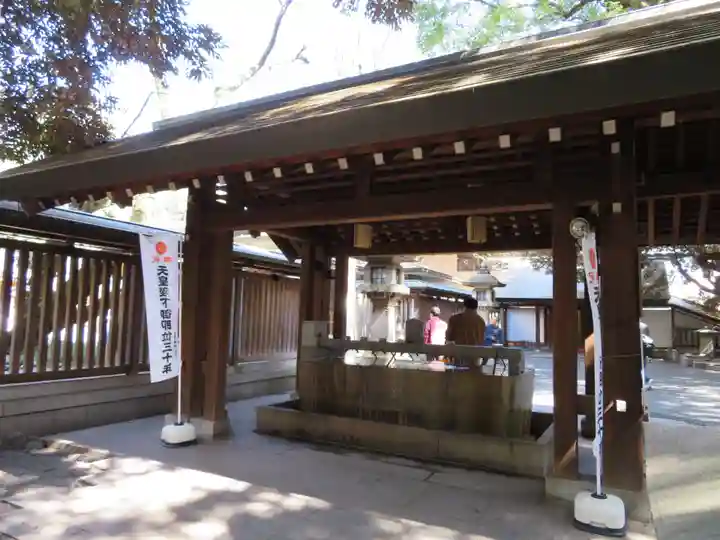 乃木神社の手水舎