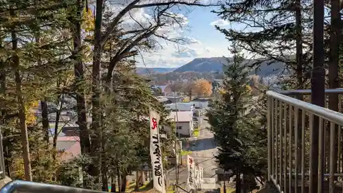 陸別神社の景色