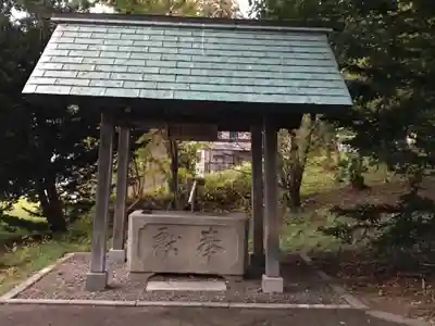 余市神社の手水舎