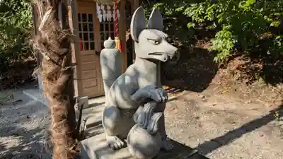 立鉾鹿島神社の狛犬
