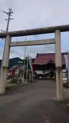 上田大神宮の鳥居