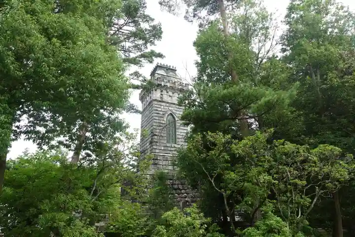 宮城縣護國神社の塔