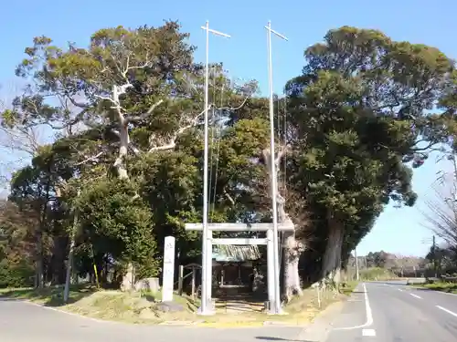 井上神社の鳥居