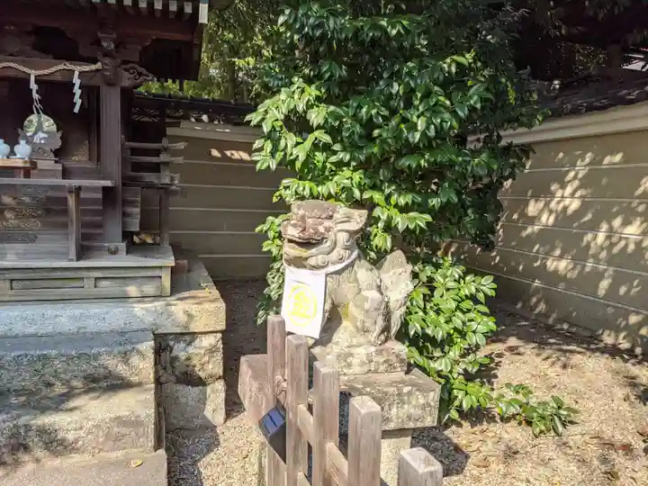 三輪坐恵比須神社の狛犬
