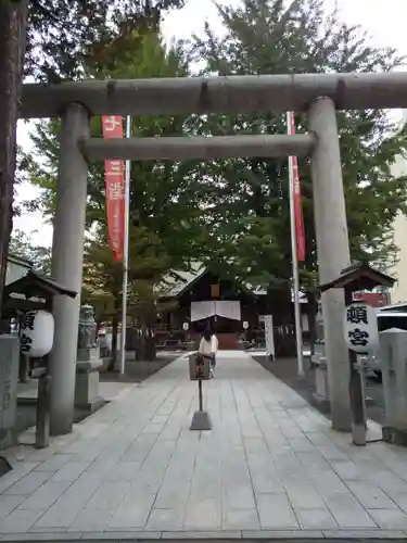 北海道神宮頓宮の鳥居