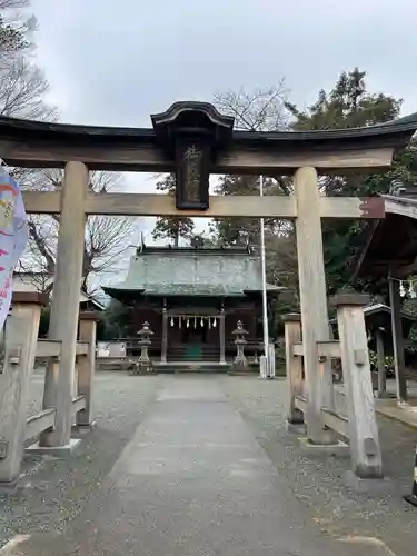 御嶽神社の鳥居