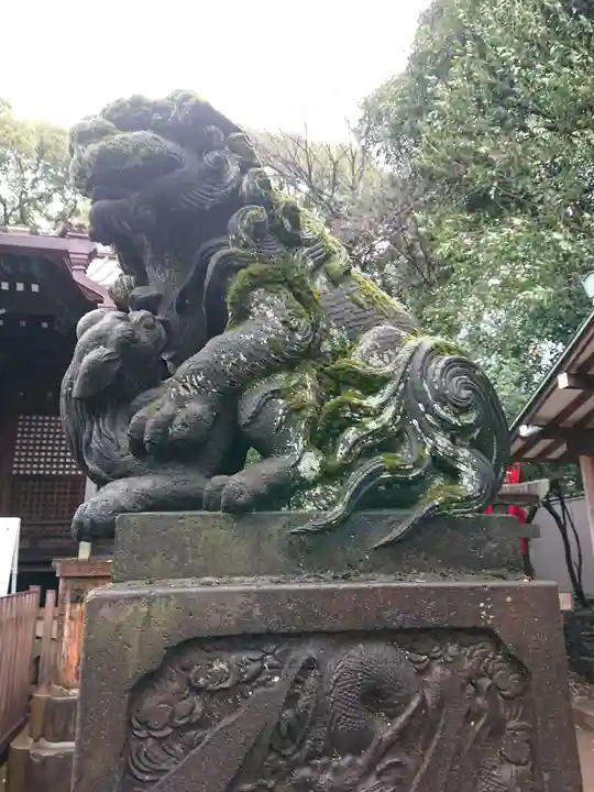 代々木八幡宮の狛犬