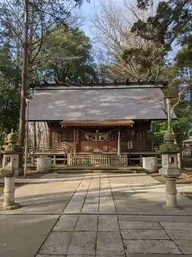 神明社の本殿