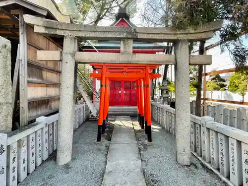 尾浜八幡神社の鳥居