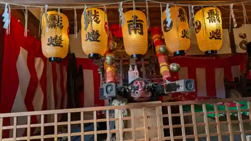 許波多神社（五ケ庄鎮座）のお祭り