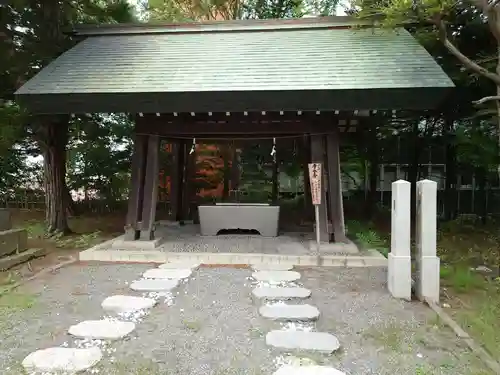 江別神社の手水舎