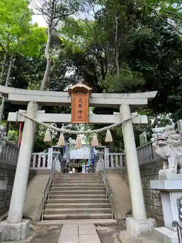 大宮・大原神社の鳥居