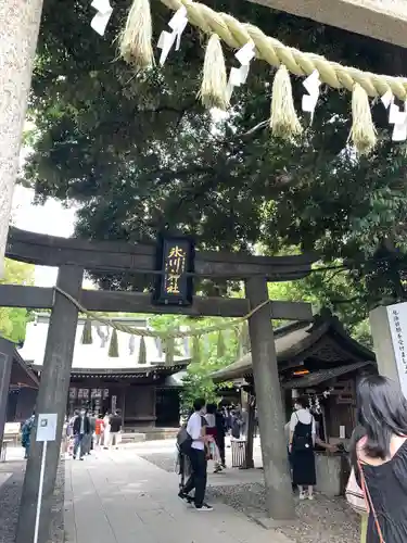 川越氷川神社の鳥居