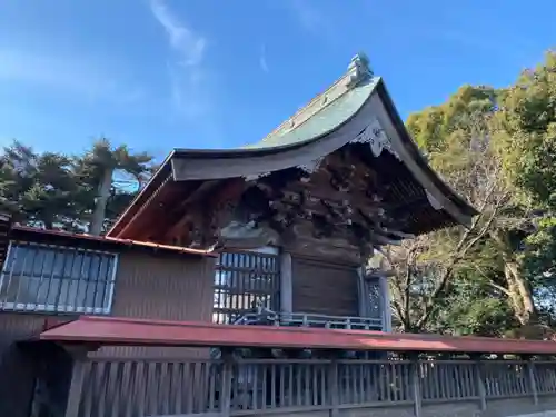 白幡雷電神社の本殿