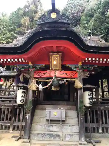 中条八幡神社の本殿・本堂