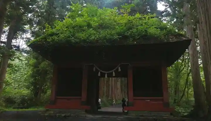戸隠神社奥社の山門・神門