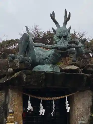 江島神社の狛犬