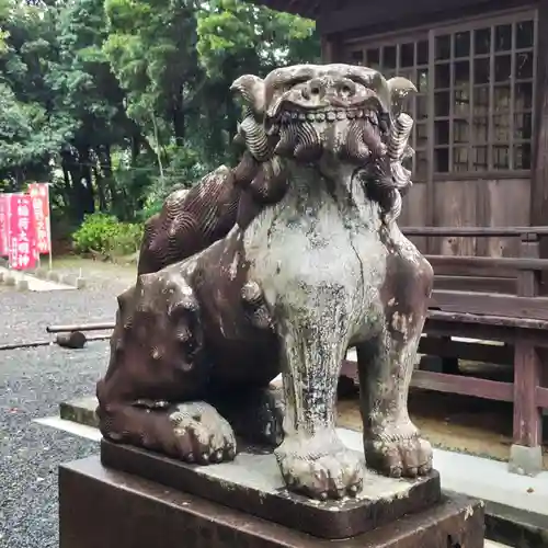 福母八幡宮の狛犬